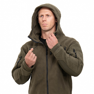 Куртка флисовая Tactical-Pro Питон олива-грин / Python olive-green