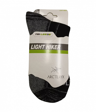 Термоноски Coolmax, black/grey
