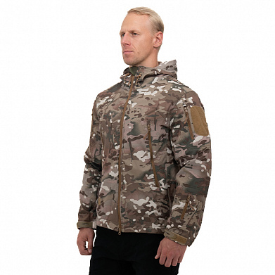 Куртка Шарк Софтшелл мультикам / Shark Softshell multicam