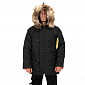Зимняя мужская куртка аляска N-3B, black