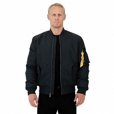 Лётная куртка MA-1 Бомбер синяя / Bomber navy