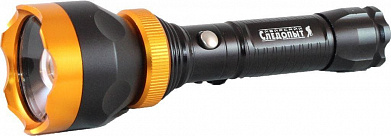 Фонарь ручной "Сибирский Следопыт-Профи", 1L, zoom, аккум., 220В+12В, 3хААА (500 лм)